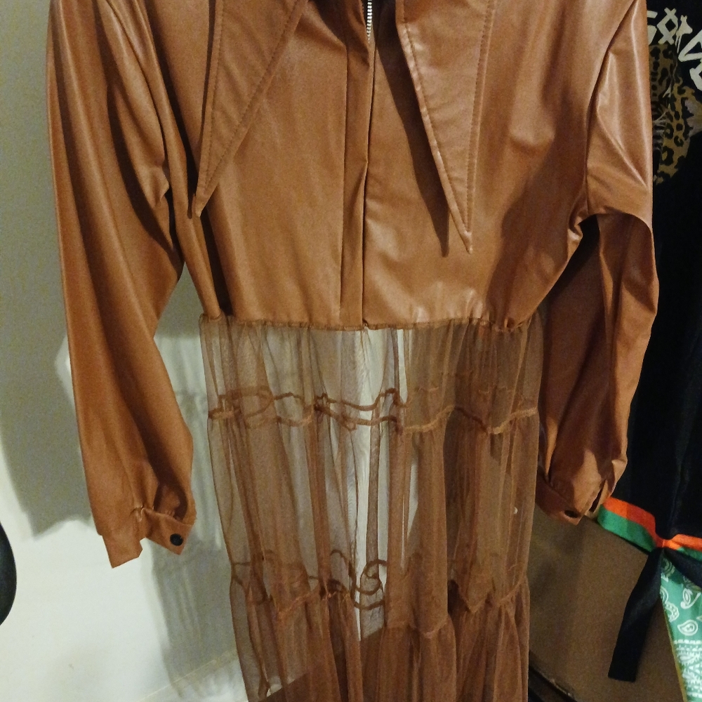 Elegant Brown Women's Jacket